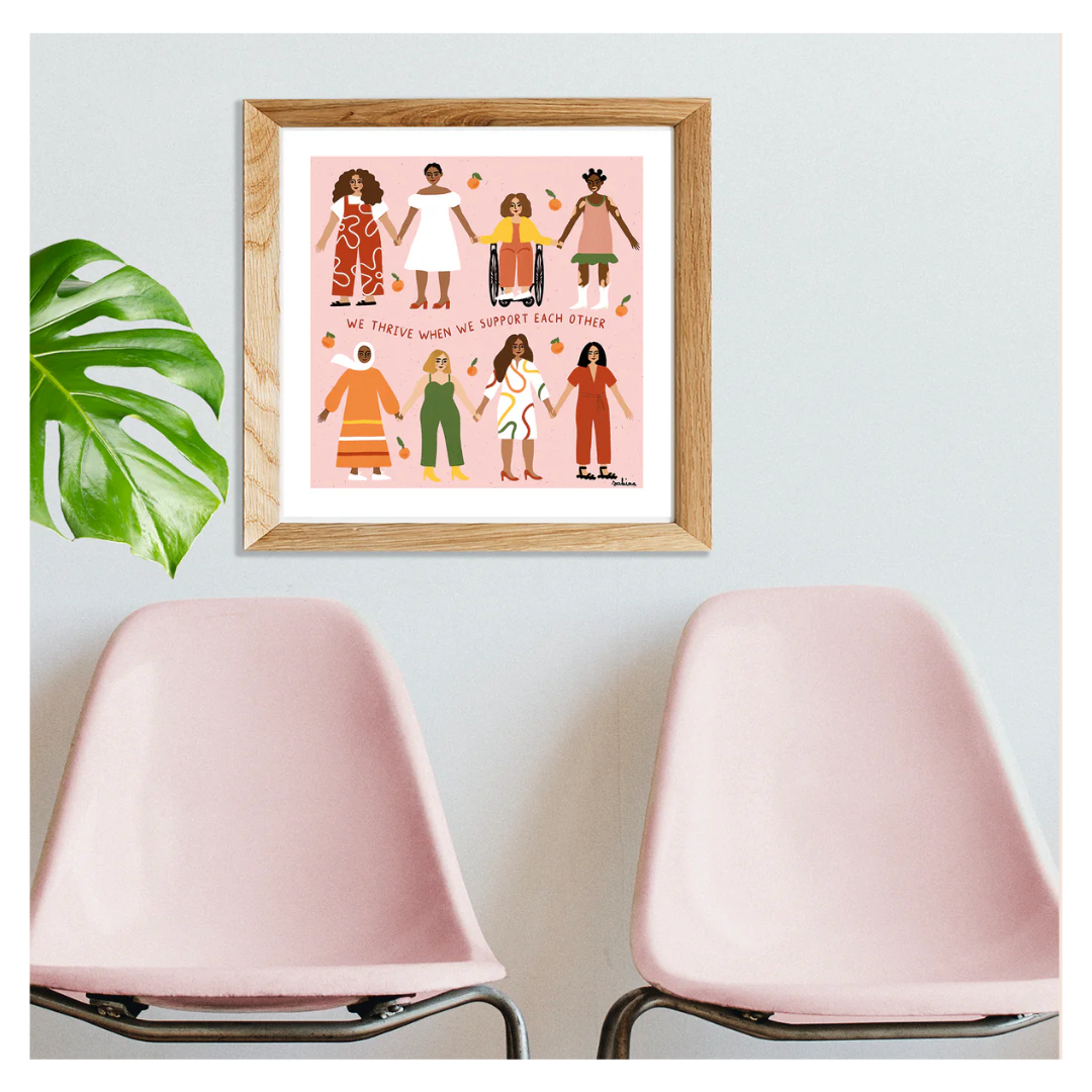 We Thrive Together Print