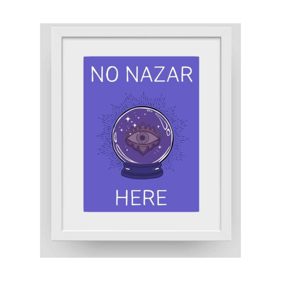 No Nazar Print
