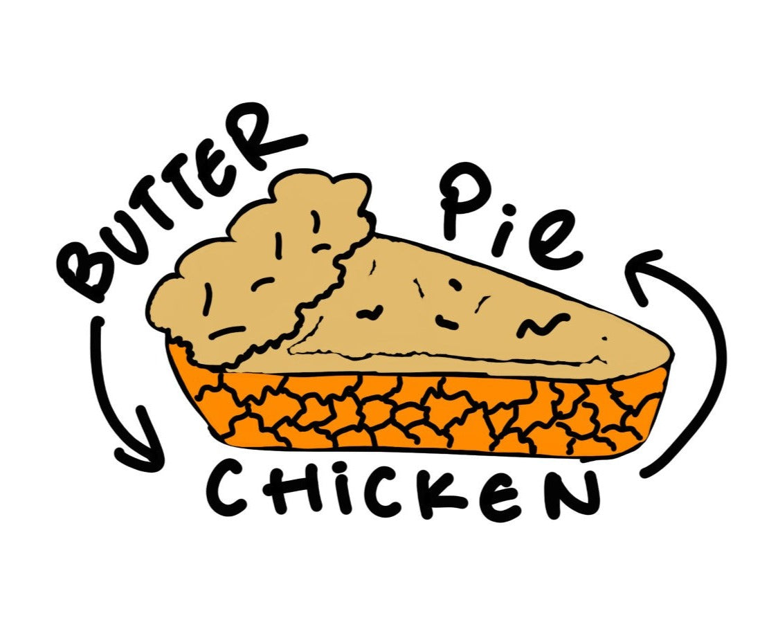 Butter Chicken Pie Tee