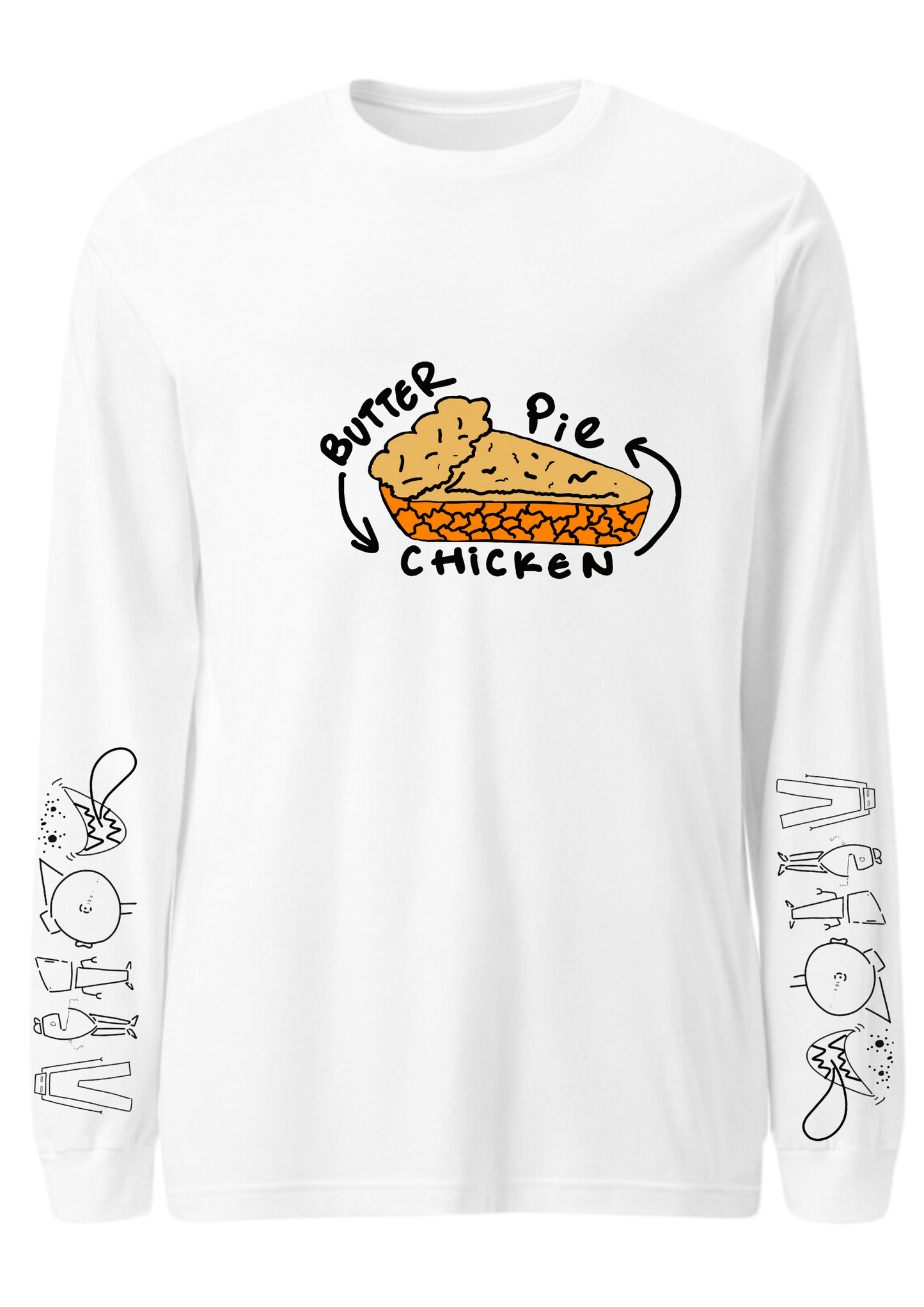 Butter Chicken Pie Tee
