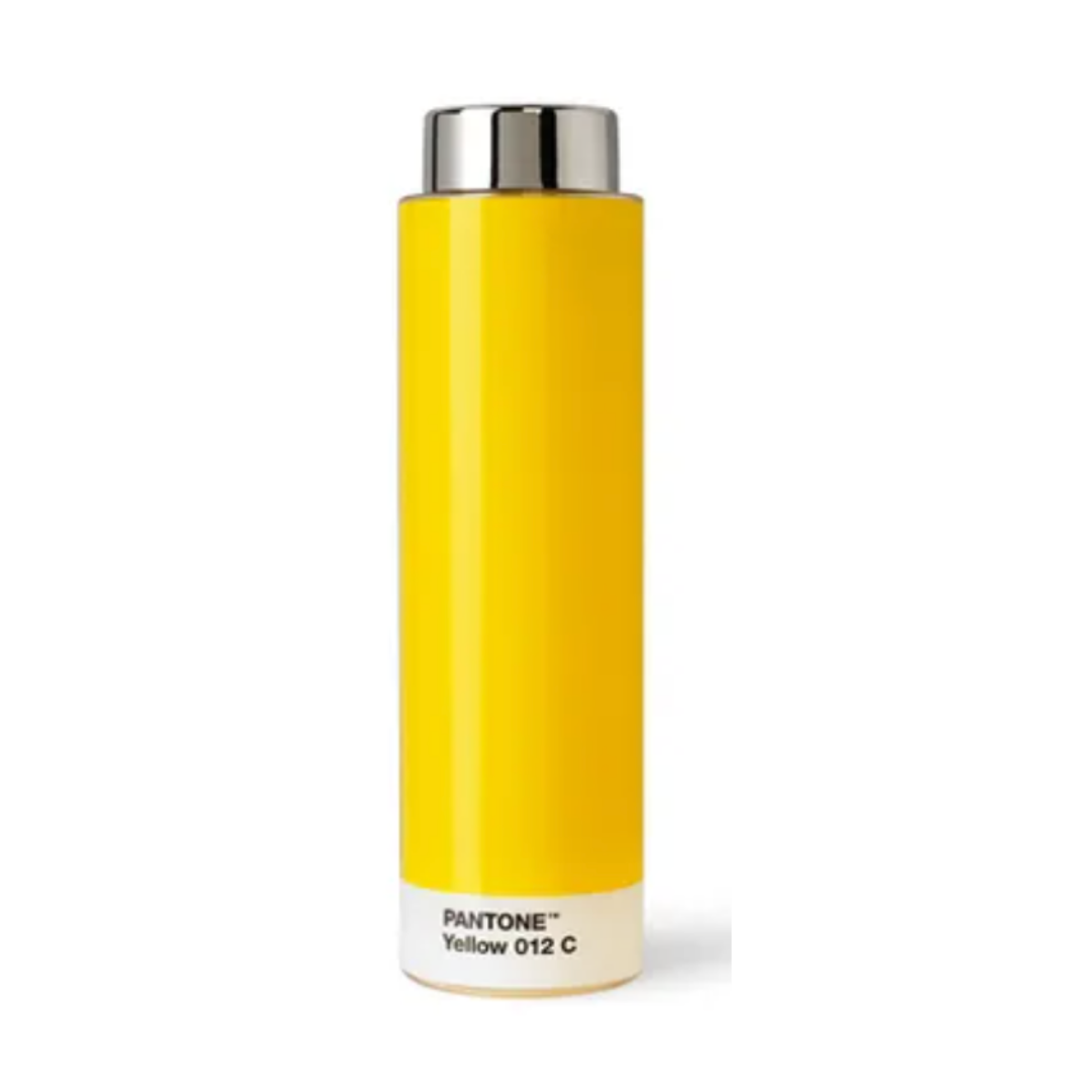 Pantone Official Screw-Top Tritan Drinking Bottle - 500ml - Yellow 012