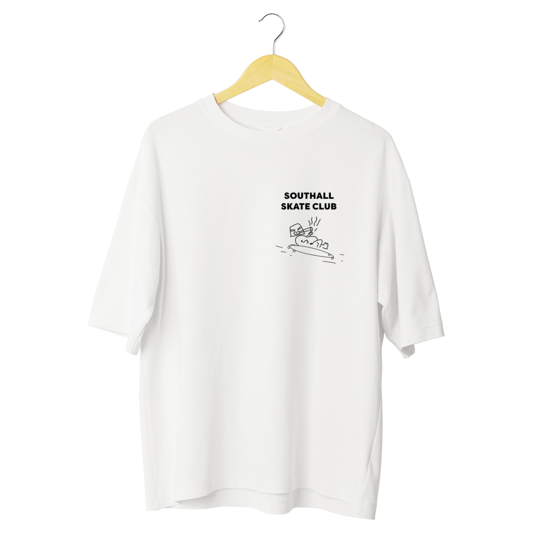 Skate Club Tee - White