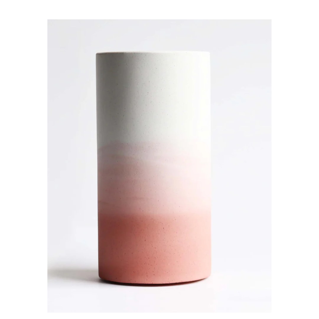 Ombre Vase - Blush Pink